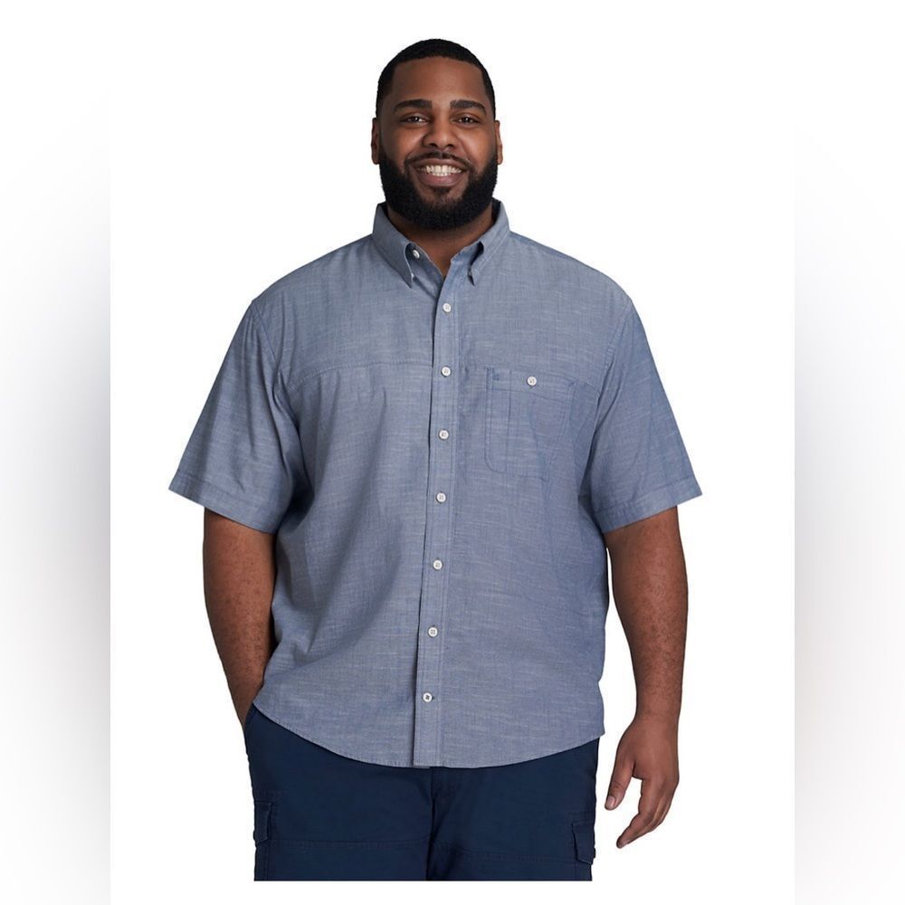  Izod Saltwater Big &Tall Shirt Relaxed Classic, 3XLT